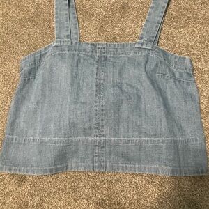 Banana Republic Blue Denim Blouse